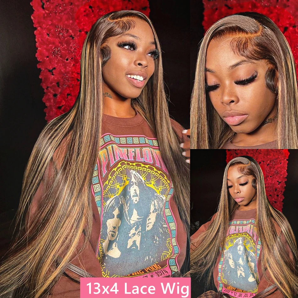 613 Blonde Body Wave Lace Front Wig - باروكة شعر طبيعي برازيلي 13x4 بلون