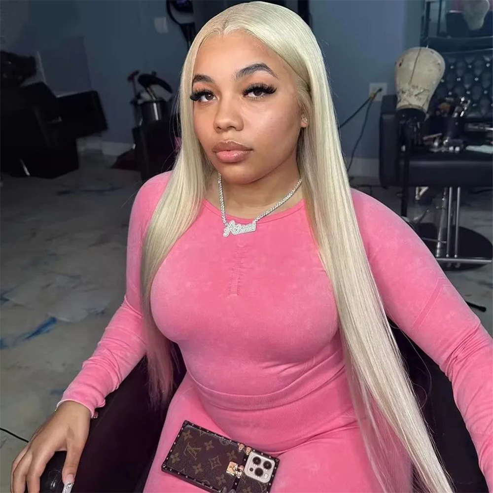 Hd Lace Frontal Wig Human Hair Pre Plucked - كثافة 200%، شعر برازيلي طبيعي ملون،
