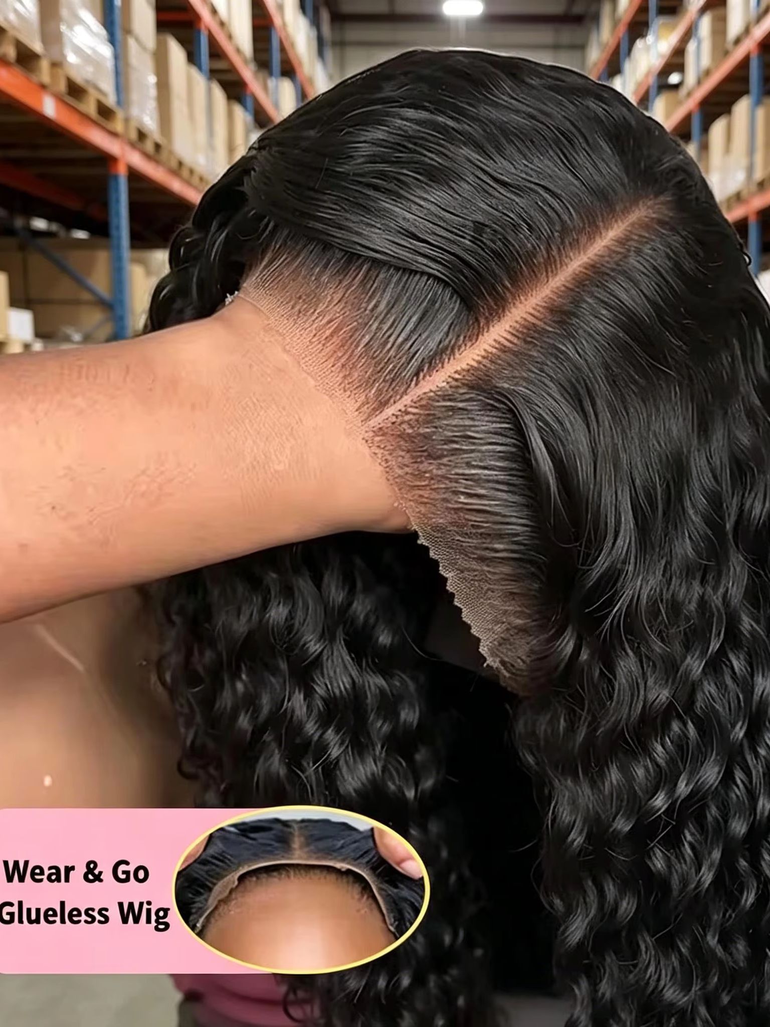 باروكة شعر طبيعي هندي مموج بطو - مراجعة Hd Lace Frontal Wig Human Hair Pre Plucked وسعره