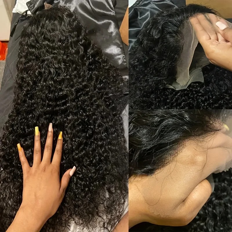 باروكة شعر طبيعي هندي مموج بطو - مراجعة Hd Lace Frontal Wig Human Hair Pre Plucked وسعره