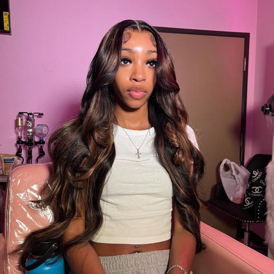 شعر مستعار بشري مموج P1B30 بتص - مراجعة Lace Front Wigs وسعره