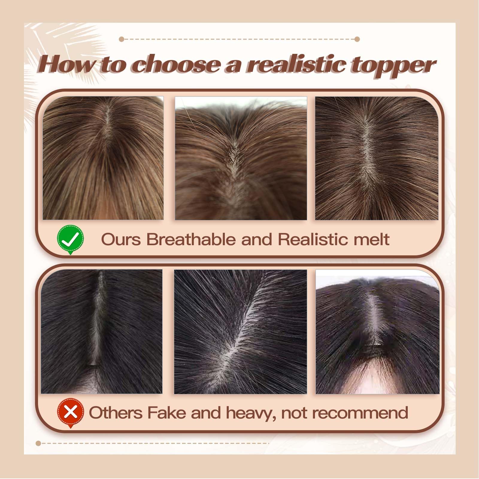 الذهبي براون أومبير 100% ريمي  - مراجعة Seamless Clip In Hair Extensions Human Hair وسعره