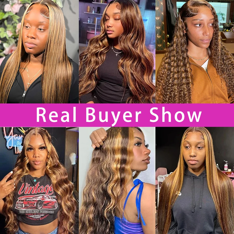 شعر مستعار بشري مموج بلون هايل - مراجعة Human Hair Wigs وسعره