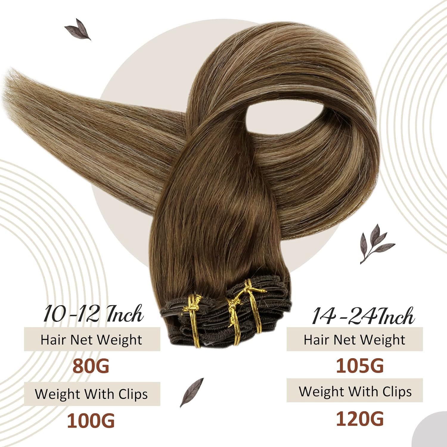 كامل تألق وصلات شعر بشرية كليب - مراجعة Seamless Clip In Hair Extensions Human Hair وسعره