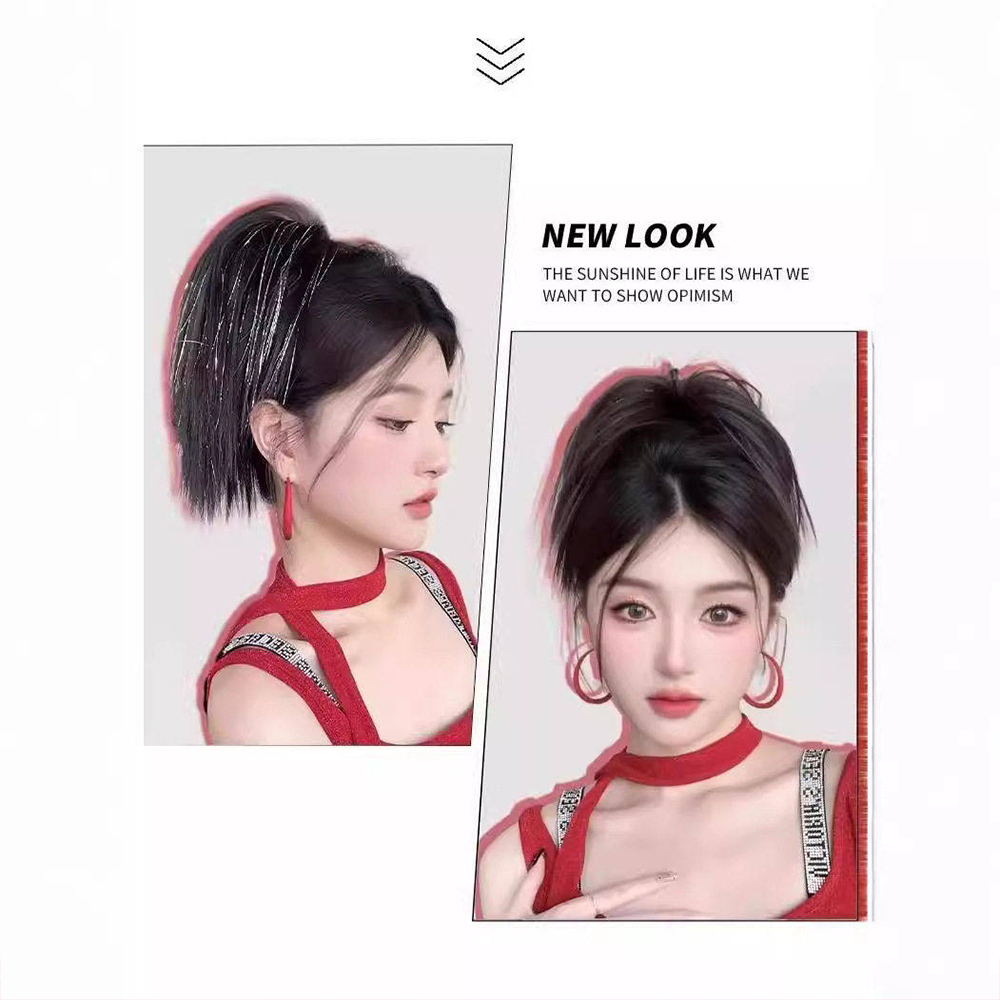 وصلة شعر صناعية بمشبك مخلبي 12 - مراجعة Claw Clip Messy Bun Hair Piece وسعره