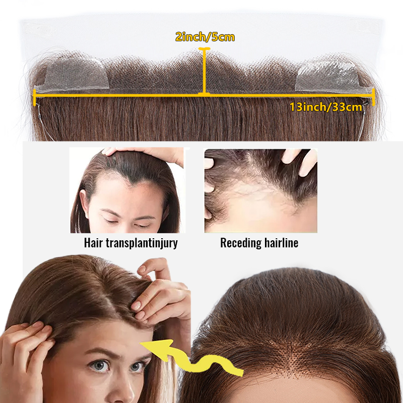 2X13 بوصة الدانتيل لا كليب خيط - مراجعة Invisible Tape In Extensions Real Hair وسعره