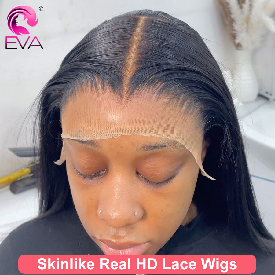 إيفا الشعر الجزء العميق HD الد - مراجعة Hd Lace Frontal Wig Human Hair Pre Plucked وسعره