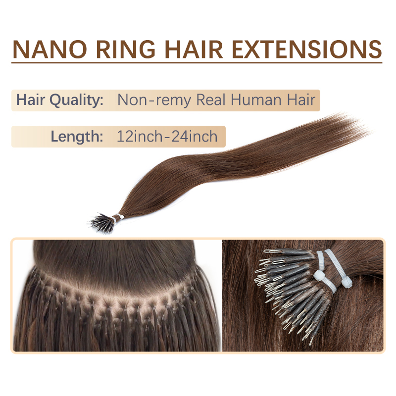 وصلات شعر نانو من BOYMIA، شعر  - مراجعة Invisible Tape In Extensions Real Hair وسعره