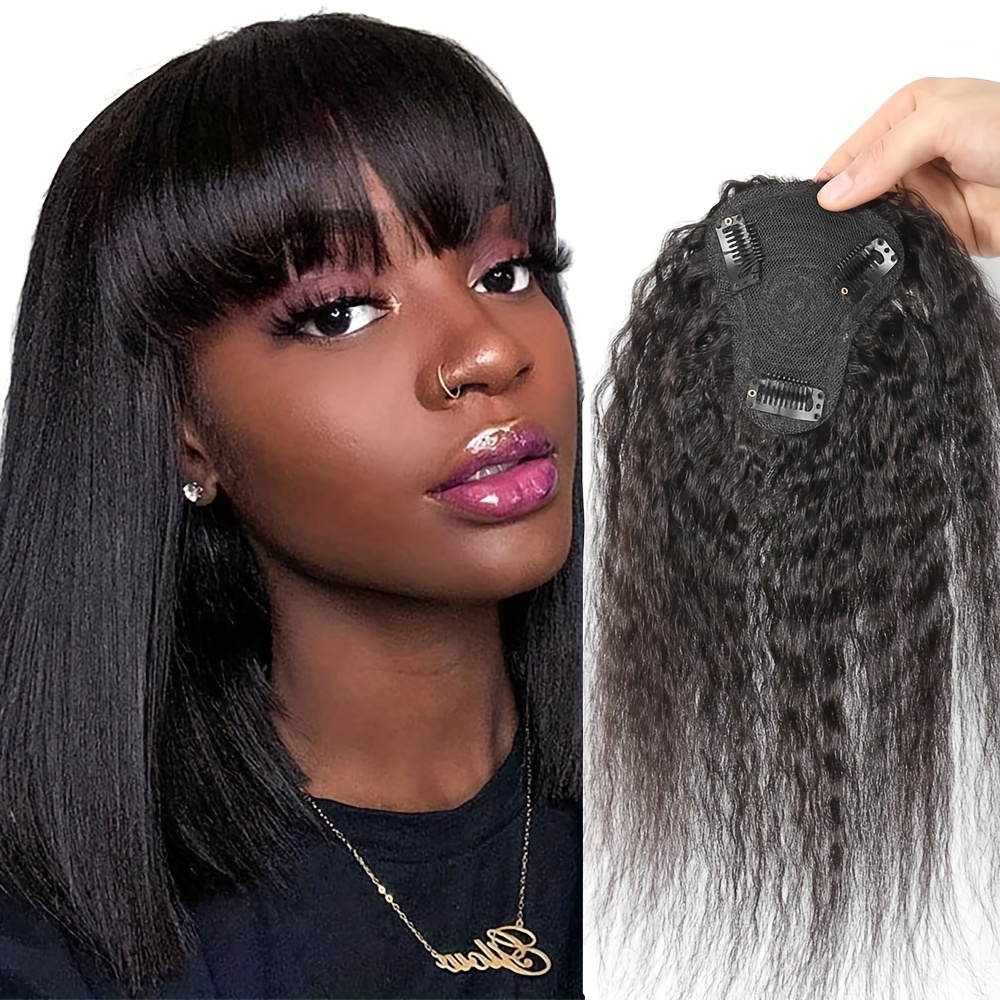 شعر علوي مستقيم غريب مع قطعة ش - مراجعة Hair Bundles وسعره