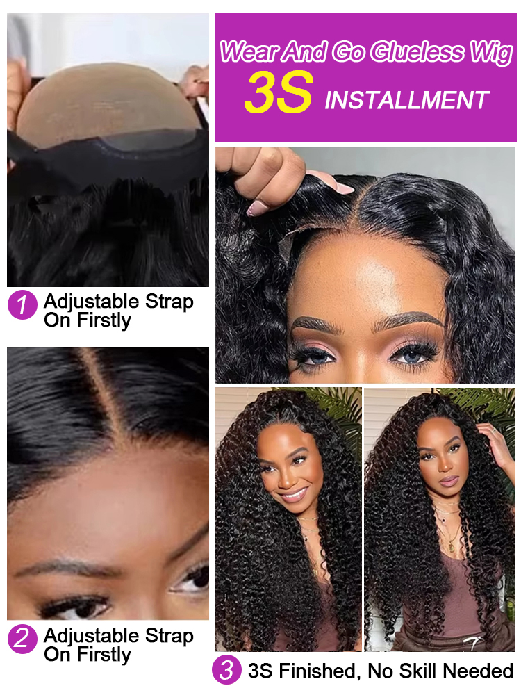 موجة المياه العميقة الباروكات  - مراجعة Water Wave Bulk Human Hair For Braiding وسعره